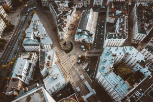 Photo de Nantes, vue depuis tour de Bretagne